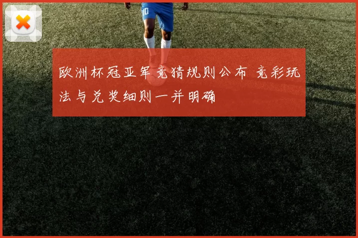 欧洲杯冠亚军竞猜规则公布 竞彩玩法与兑奖细则一并明确